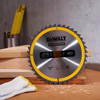 DeWalt Accessoires Cirkelzaagblad 216x30x40t, negatief 5°, kerf 2,6mm - DT1953-QZ - thumbnail