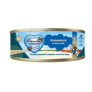 Renske vers bereid oceaanvis natvoer hond (blikjes) 1 tray (24 x 95 g)