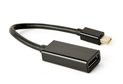 4K Mini DisplayPort adapterkabel, 15 cm, zwart 4K Mini DisplayPort adapterkabel, 15 cm, zwart