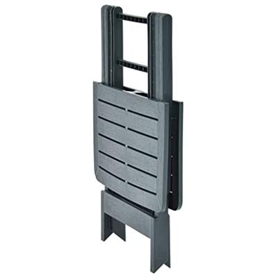 Tuintafel inklapbaar 79x72x70 cm kunststof groen Tuintafel inklapbaar 79x72x70 cm kunststof groen