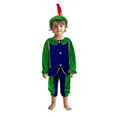 Overige Merken Pietenpak 98-104 groen/blauw
