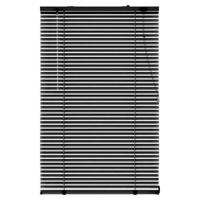 Fenstr jaloezie aluminium 25 mm matzwart - 100x180 cm - Leen Bakker - thumbnail