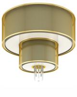 Artinox - Hook Plafondlamp goud - thumbnail