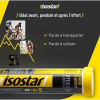 Isostar Sportdrank Powertabs Hydrate & Perform Lemon - thumbnail