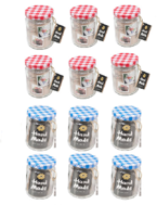 Jampot weckglas 200ml 7x9,5cm ds a 12 st - thumbnail