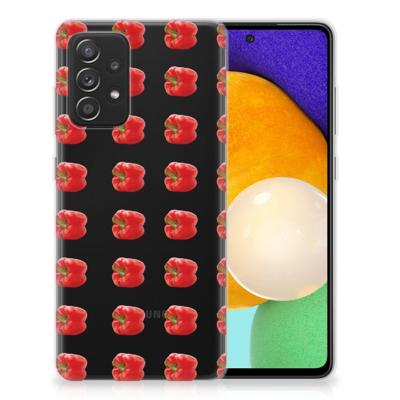 Samsung Galaxy A52 (5G/4G) | Siliconen Case | Paprika Red Samsung Galaxy A52 (5G/4G) | Siliconen Case | Paprika Red