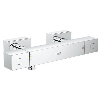 GROHE Cube douchekraan thermostatisch met koppelingen chroom 34488000 GROHE Cube douchekraan thermostatisch met koppelingen chroom 34488000