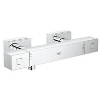 GROHE Cube douchekraan thermostatisch met koppelingen chroom 34488000 - thumbnail
