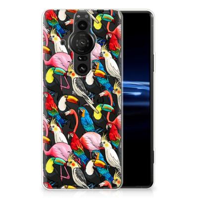 Sony Xperia Pro-I | TPU Hoesje | Birds Sony Xperia Pro-I | TPU Hoesje | Birds