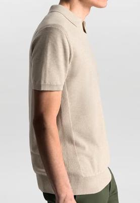 Dstrezzed Mercury Short Sleeve Polo 420026 Poloshirts 262 Desert Brown