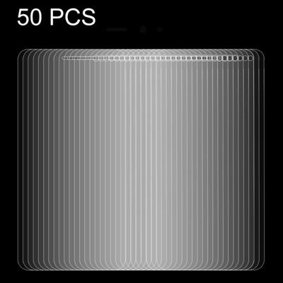 50 stuks voor Huawei Y6 (2017) 0 26 mm 9H oppervlaktehardheid 2.5D explosieveilige gehard glas niet-volledig scherm Film geen retailpakket
