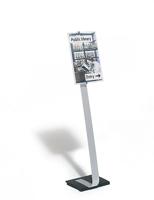 Durable 481923 Vloerstatief Zilver (b x h x d) 302 x 1250 x 280 mm DIN A3 staand, DIN A3 liggend - thumbnail