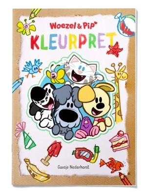 Woezel en Pip Kleurboek Kleurpret