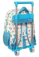 Schoolrugzak met Wielen Baby Shark Surfing Blauw Wit 26 x 34 x 11 cm - thumbnail
