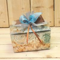 Bonbon doosjes - Chocolade doosje - Mystic LAAG transparante banderol herfst - 24 stuks - thumbnail