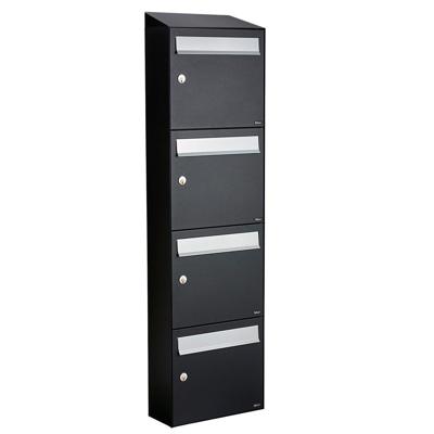 Allux Flow Set 4-Hoog Met Dak Zwart - 40040070_1x4d Allux Flow Set 4-Hoog Met Dak Zwart - 40040070_1x4d