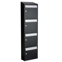 Allux Flow Set 4-Hoog Met Dak Zwart - 40040070_1x4d - thumbnail