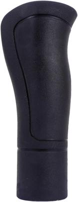Herrmans Handvat ergo 84b 120mm - zwart (werkplaatsverpakking à 30 stuks)