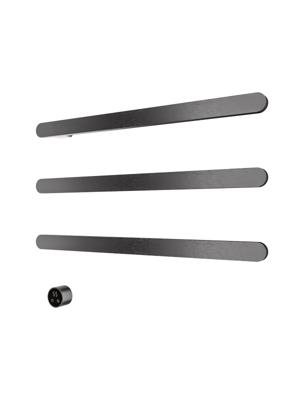 Hotbath &MORE set van 3 rails RASS80 SOFT SQUARE 80 cm met separate schakelaar en inbouw element Geborsteld Gunmetal PVD (RASS80-3BGP) Hotbath &MORE set van 3 rails RASS80 SOFT SQUARE 80 cm met separate schakelaar en inbouw element Geborsteld Gunmetal PVD (RASS80-3BGP)