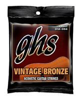 GHS VN-L Vintage Bronze snarenset voor akoestische gitaar - thumbnail