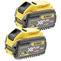 DeWALT DCB547X2 2x Accu 9.0Ah 54V XR FlexVolt - thumbnail