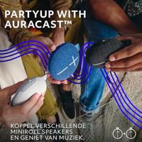 Ultimate Ears Miniroll Bluetooth luidspreker Waterdicht, Stofdicht, Spatwaterdicht, Draagbaar Blauw - thumbnail