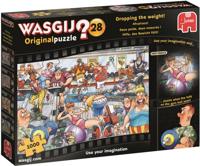 Wasgij Original 28 Dropping the Weight 1000 pcs Legpuzzel 1000 stuk(s) - thumbnail