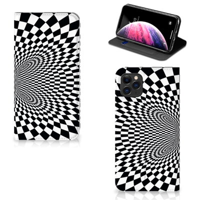 Apple iPhone 11 Pro Max Stand Case Illusie Apple iPhone 11 Pro Max Stand Case Illusie