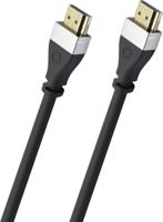 Oehlbach SL UHS HDMI 2.1 CABLE 1,0 M HDMI kabel Zwart - thumbnail