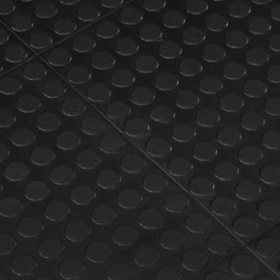 VidaXL Rubbertegel 12 mm 90x120 cm zwart