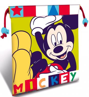 Disney lunchtas Mickey Mouse junior 22 cm polyester geel/blauw Disney lunchtas Mickey Mouse junior 22 cm polyester geel/blauw