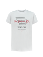 Ballin T-shirt met print - Wit - thumbnail