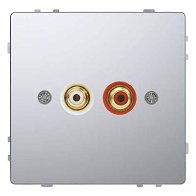 Merten MEG4350-6036 Luidsprekerstekkerdoos System Design RVS 1 stuk(s)