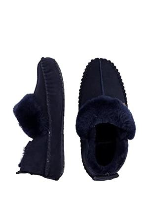 Warmbat Pantoffels Barrine BAR341045 Donker Blauw-36 maat 36
