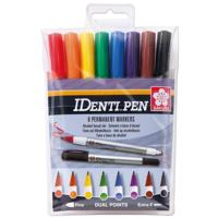 Sakura merkstift IDenti-Pen, etui van 8 stuks in geassorteerde kleuren - thumbnail