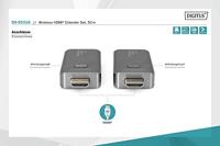 Digitus DS-55318 Draadloze HDMI-set 50 m 5 GHz 1920 x 1080 Pixel - thumbnail