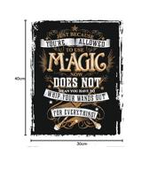 Kunstdruk Harry Potter - Magic 30x40cm - thumbnail