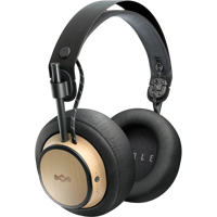 The House Of Marley EM-FH051-SB hoofdtelefoon/headset Hoofdtelefoons Hoofdband Zwart Bluetooth - thumbnail