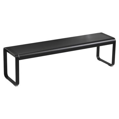 Fermob Bellevie bench tuinbank Liquorice