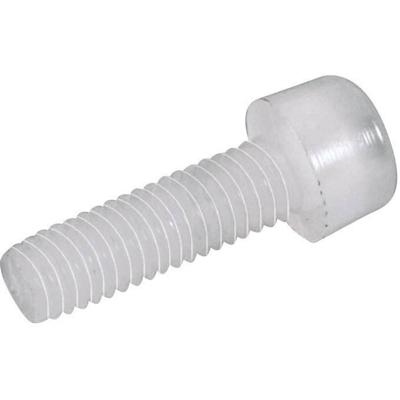 TOOLCRAFT 830325 Cilinderkopschroeven M6 20 mm Binnenzeskant (inbus) DIN 912 Kunststof, Polyamide 10 stuk(s)