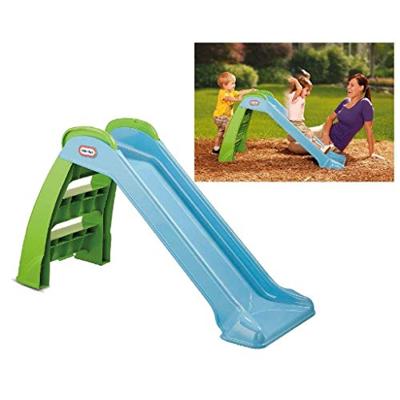 Little Tikes junior glijbaan 122x49x70 cm blauw/groen - thumbnail