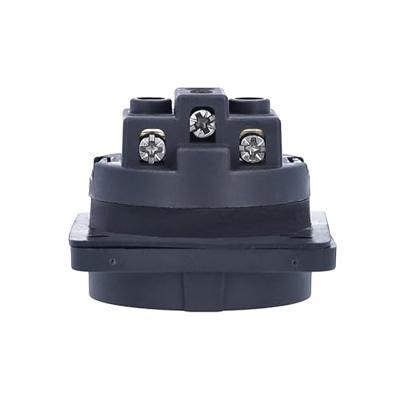 AS Schwabe 45081 Stopcontact (inbouw) Zwart