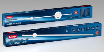 Activejet LED wandlamp AJE-HILTON Wit NW