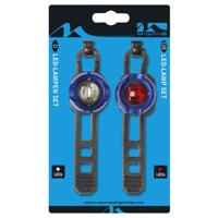 M-Wave Verlichtingsset Apollon Mini A LED Batterij Blauw - thumbnail