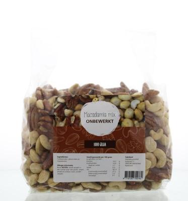 MijnNatuurwinkel Macadamia mix onbewerkt 1 Kilogram