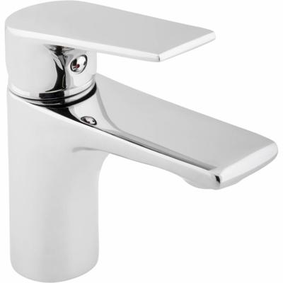 Go by Van Marcke Move wastafelmengkraan eengreeps met PushOpen keramische schijven inclusief flexibele slangen en bevestigingsset chroom 89101-263A