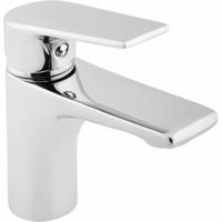 Go by Van Marcke Move wastafelmengkraan eengreeps met PushOpen keramische schijven inclusief flexibele slangen en bevestigingsset chroom 89101-263A - thumbnail