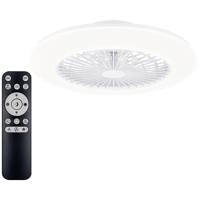 Philips LED Amigo Plafondventilator 20 W, 42 W (Ø x h) 490 mm x 137 mm Glittereffect Met lamparmatuur, Dimbaar - thumbnail