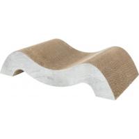 Trixie krabmat karton xxl golf grijs - thumbnail