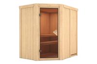 Karibu | Saja Sauna | Bronzeglas Deur - thumbnail